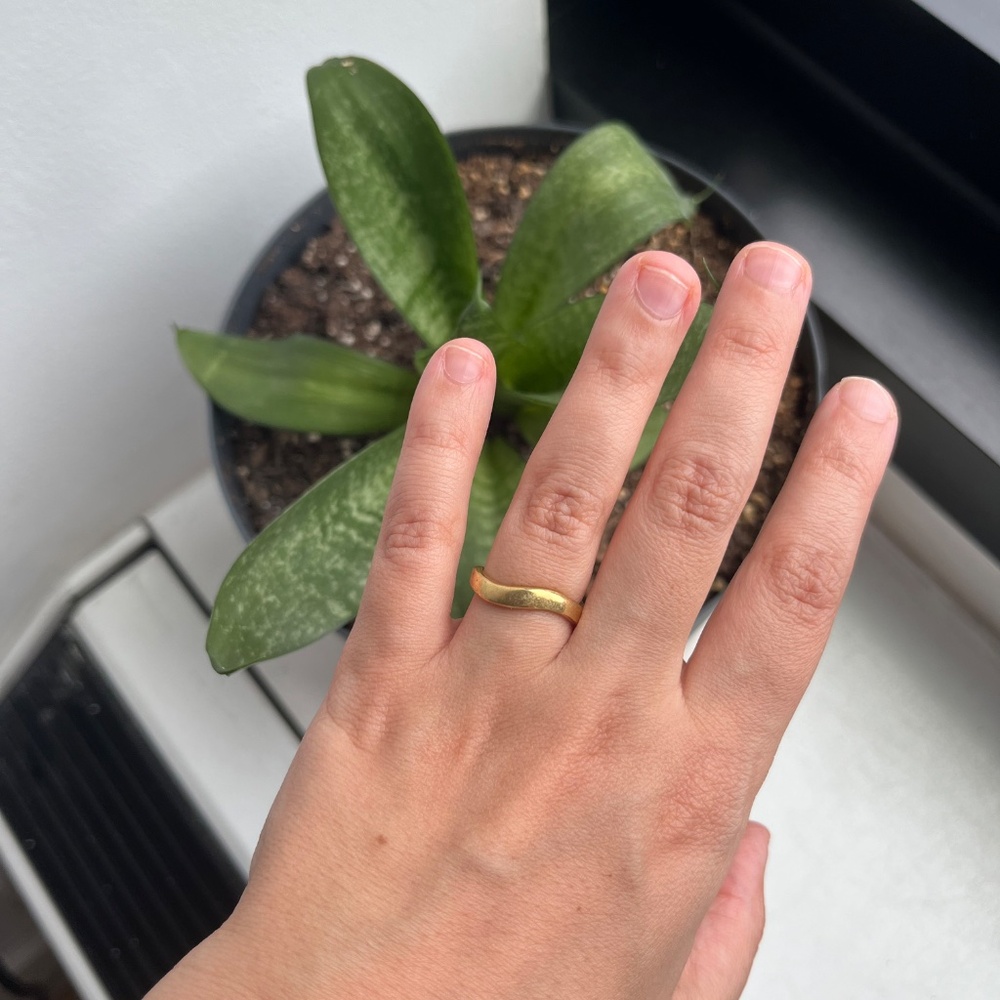 Luiny Marea Brass Ring - Picture 2 of 5